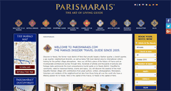 Desktop Screenshot of parismarais.com
